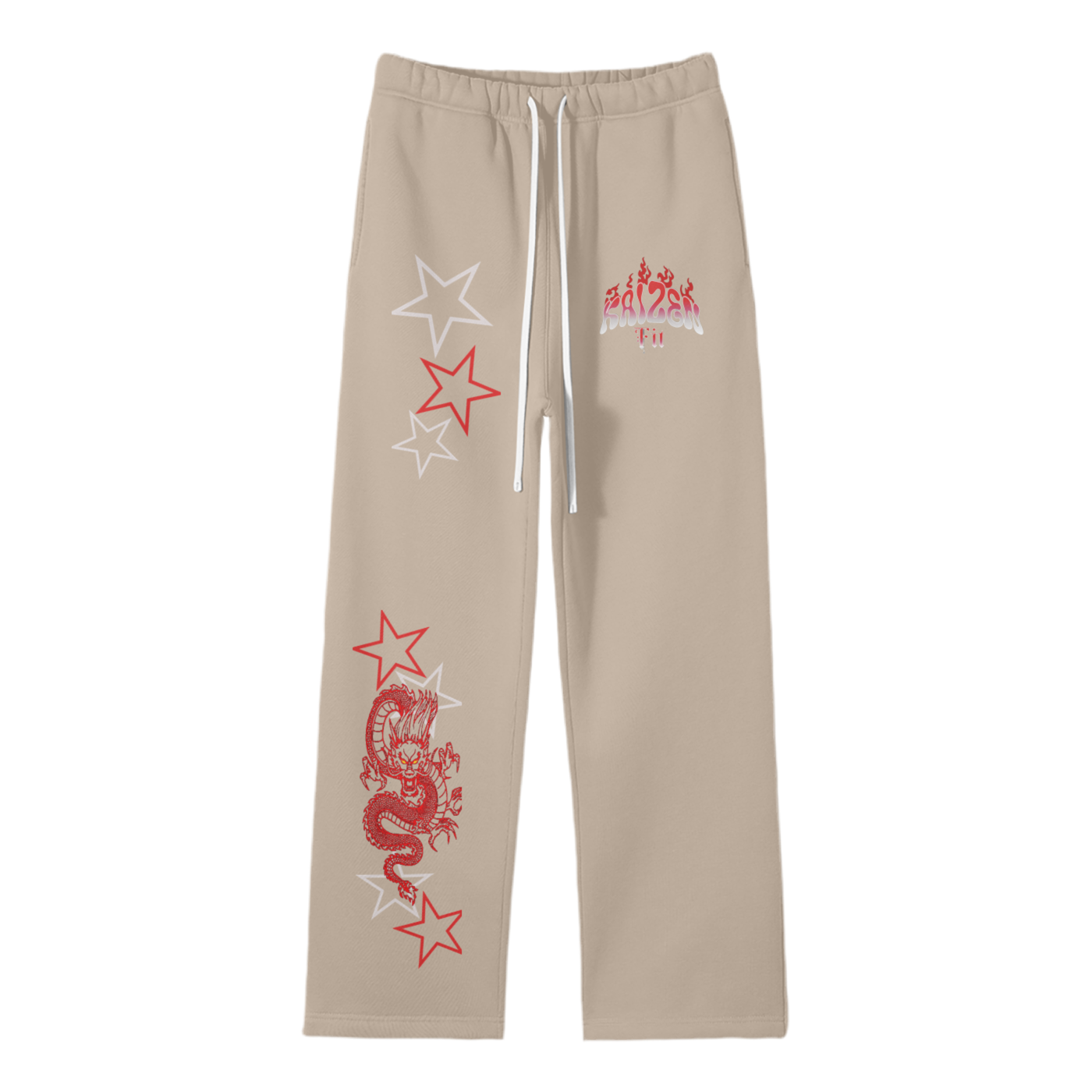 Streetwear Space Dragon Joggers