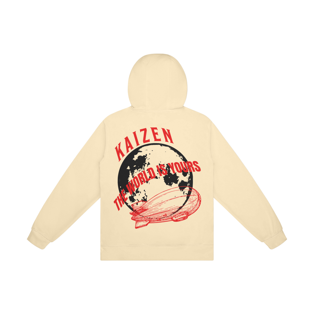 Kaizen "The World Is Yours" Cotton Hoodie