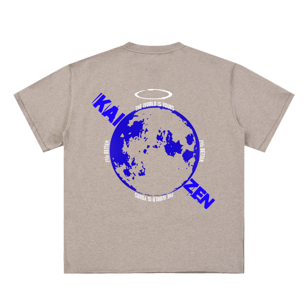"The World Yours" Cotton T-Shirt