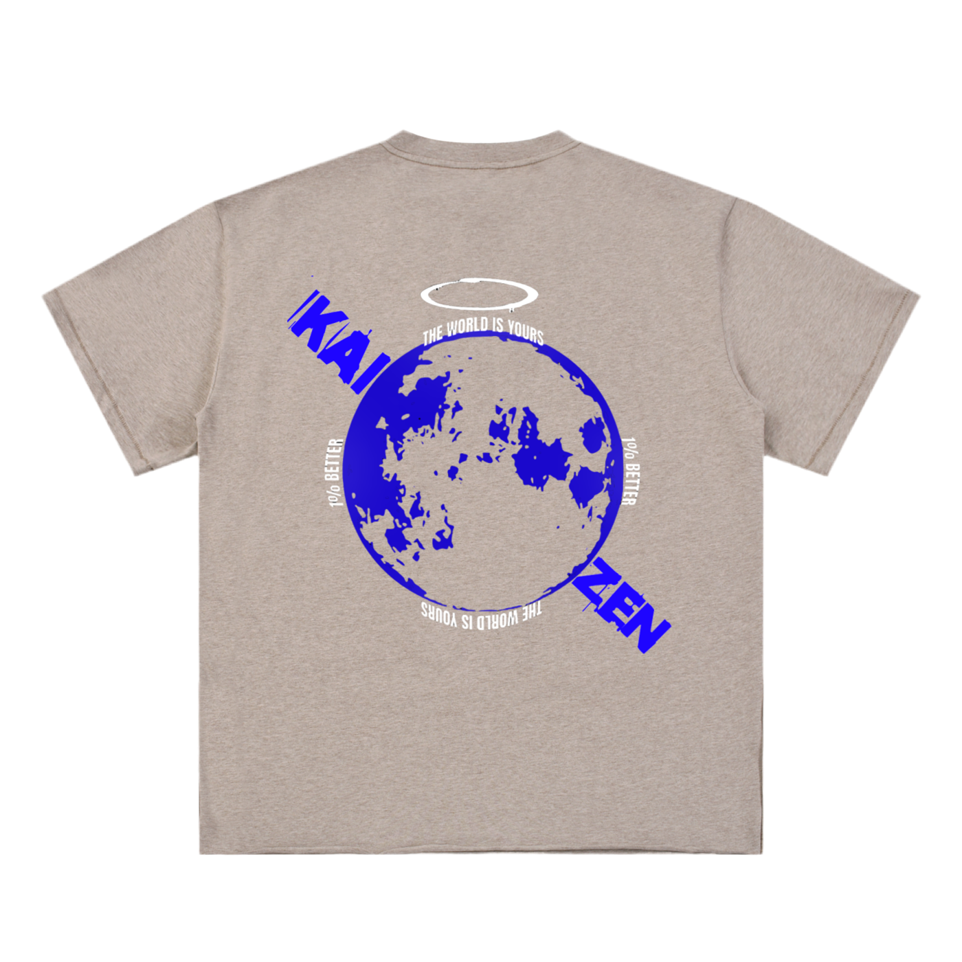 "The World Yours" Cotton T-Shirt