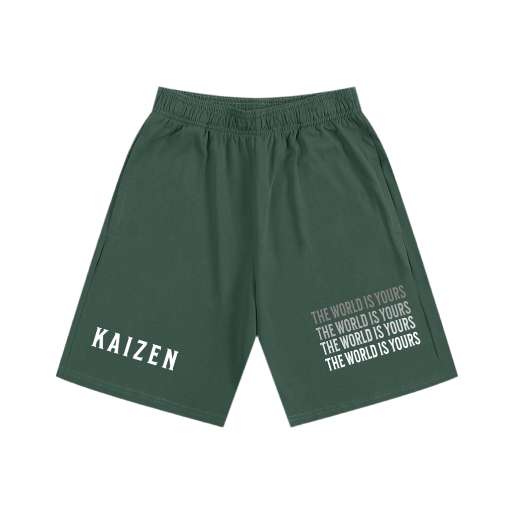 "The World is Yours" Heavyweight Running Shorts