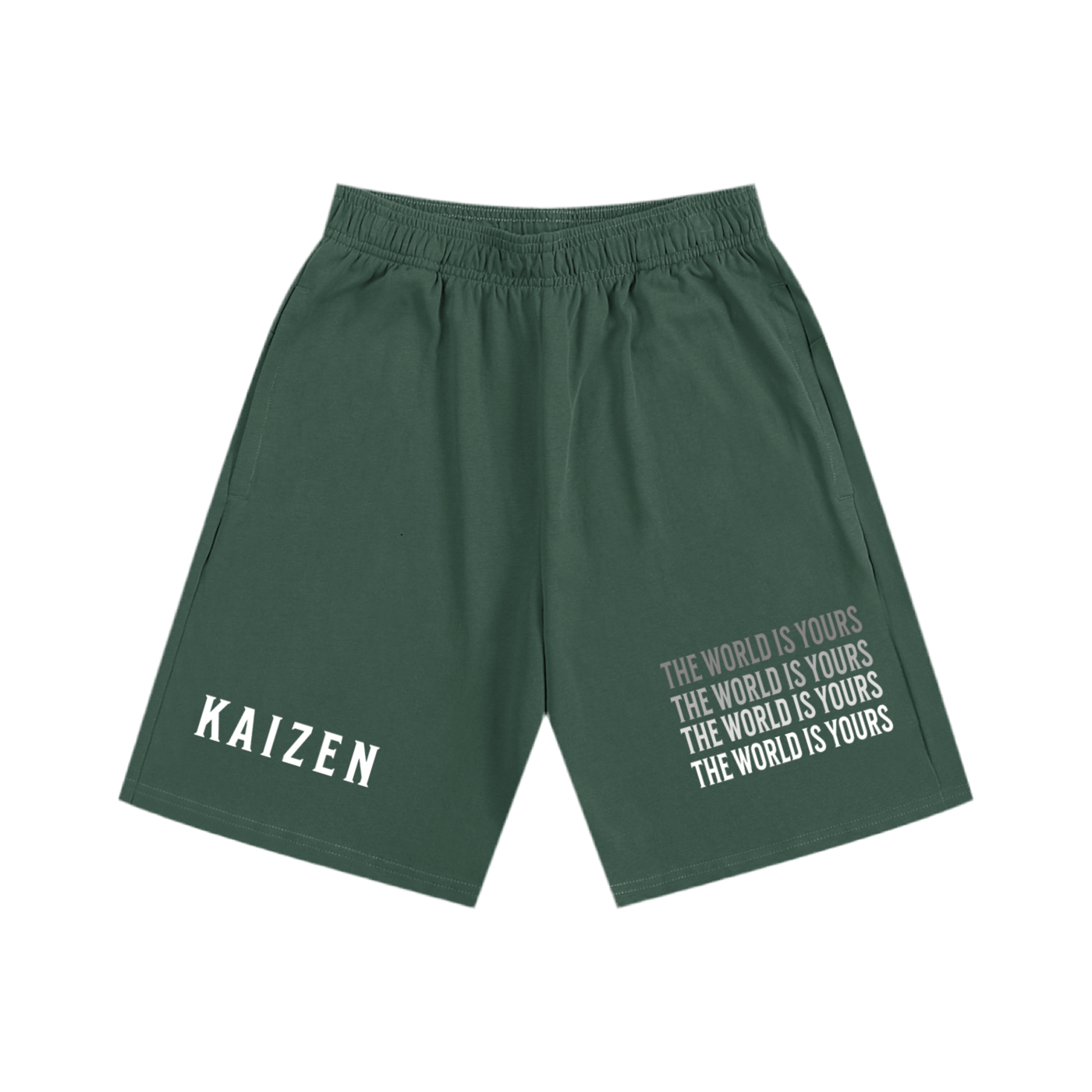 "The World is Yours" Heavyweight Running Shorts