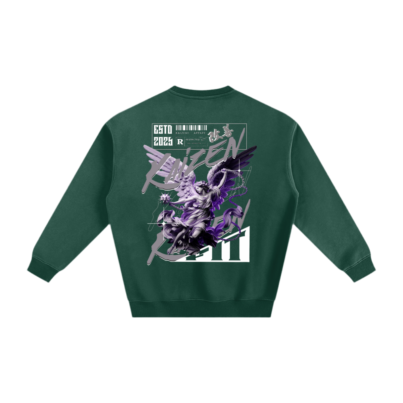 Kaizen Est. Battle Angel Thick Cotton Sweatshirt