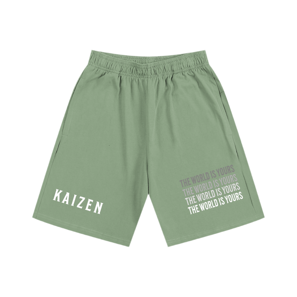 "The World is Yours" Heavyweight Running Shorts