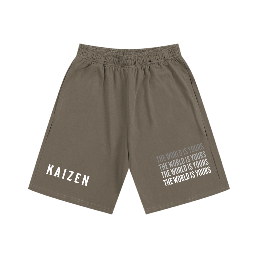 "The World is Yours" Heavyweight Running Shorts