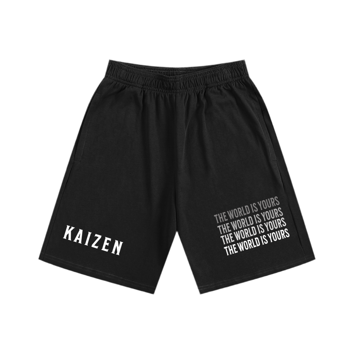 "The World is Yours" Heavyweight Running Shorts