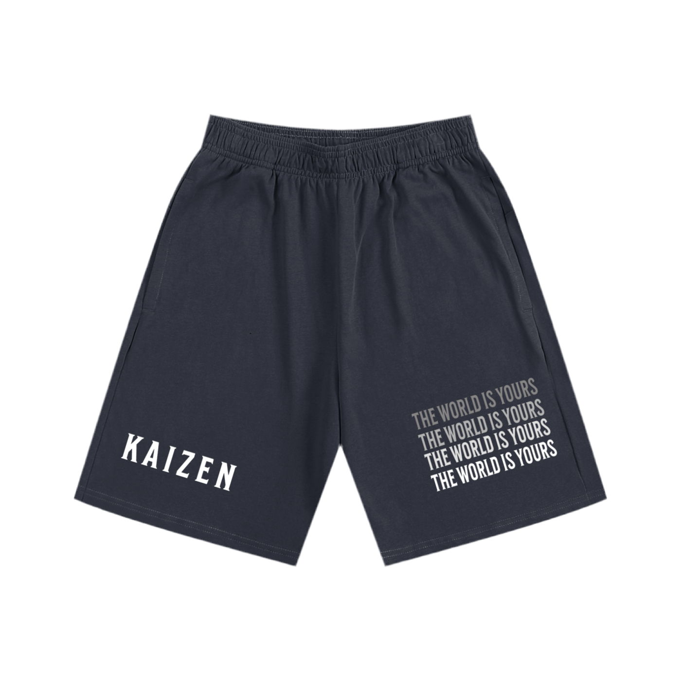 "The World is Yours" Heavyweight Running Shorts