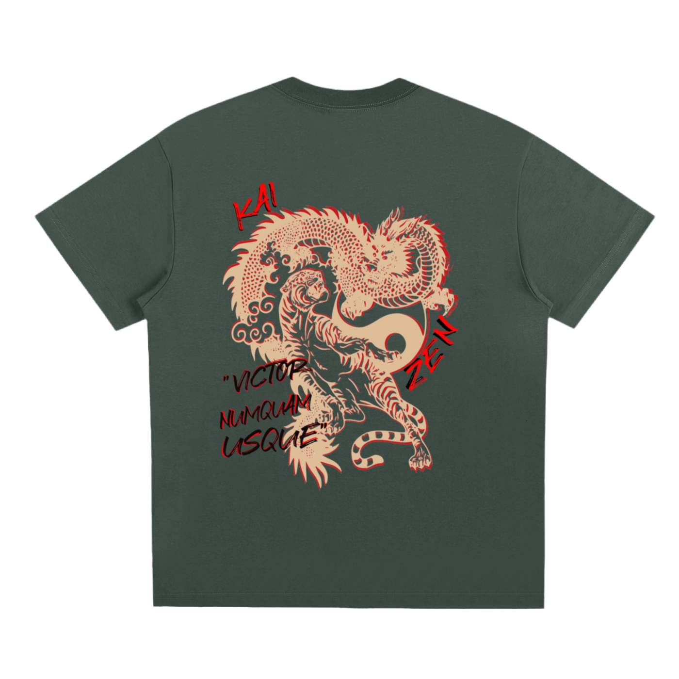 Quick-Dry Shirt "A Winner Never Gives Up"