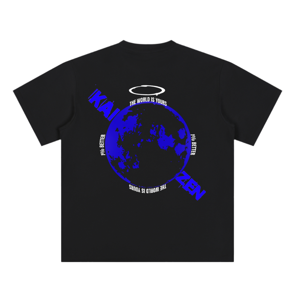 "The World Yours" Cotton T-Shirt
