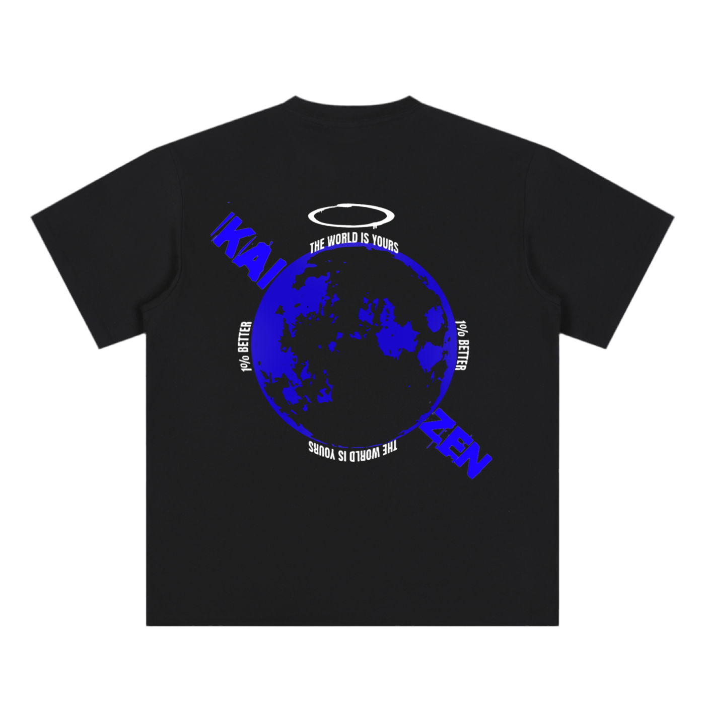 "The World Yours" Cotton T-Shirt