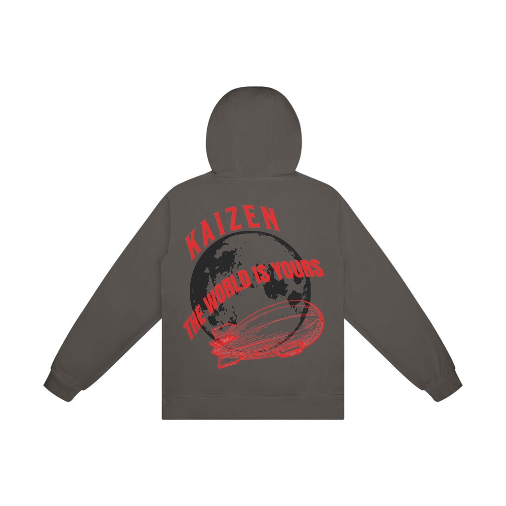 Kaizen "The World Is Yours" Cotton Hoodie